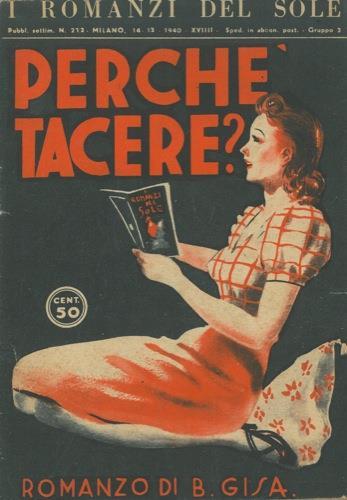 Perché tacere - B. Gisa - copertina