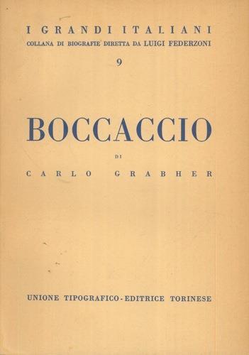 Giovanni Boccaccio - Carlo Grabher - copertina