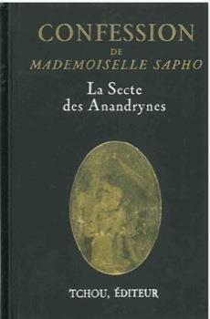 Confession de Mademoiselle Sapho ou la secte des anandrynes - Jean Hervez - copertina