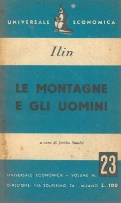 Le montagne e gli uomini - Mikail Ilin - copertina