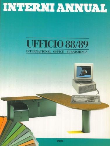 Ufficio 88/89. International Office Furnishing - Annual Interni - copertina