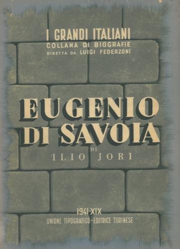 Eugenio di Savoia - Ilio Jori - copertina