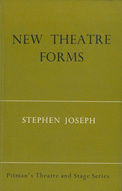 New Theatre Forms - Stephen Joseph - copertina