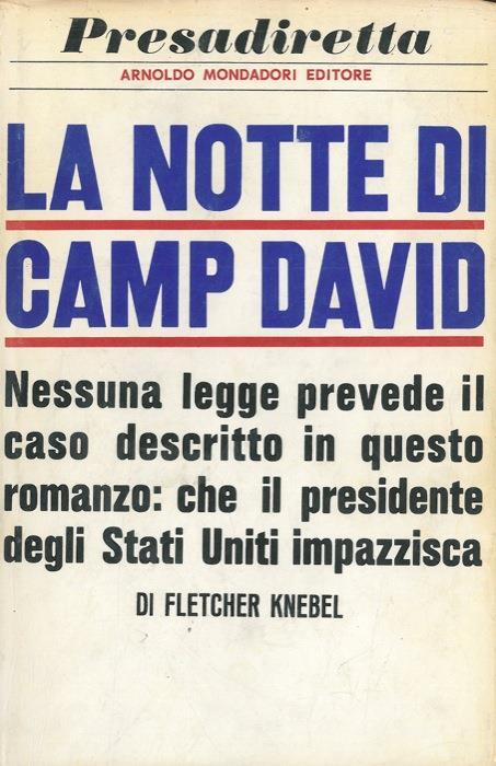 La notte di Camp David - Fletcher Knebel - copertina