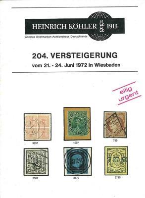Fototafeln. 204. Versteigerung - Heinrich Kohler - copertina