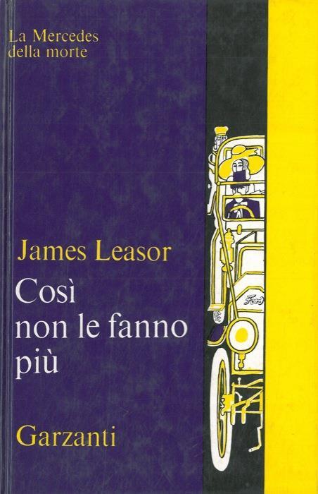 Così non le fanno più - James Leasor - copertina