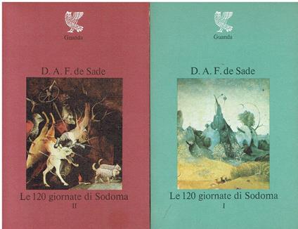 Le 120 giornate di Sodoma - François de Sade - copertina