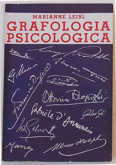 Grafologia psicologica - Marianna Leibl - copertina