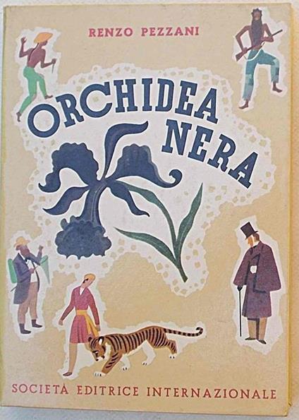 Orchidea nera - Renzo Pezzani - copertina