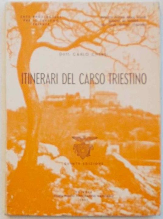 Itinerari del Carso triestino - Carlo Chersi - copertina
