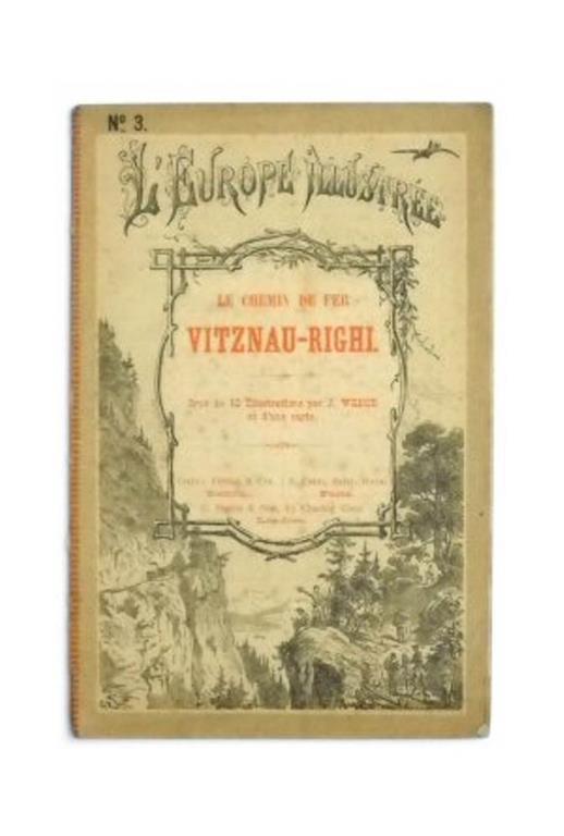 Le chemin de fer Vitznau. Righi - August Feierabend - copertina