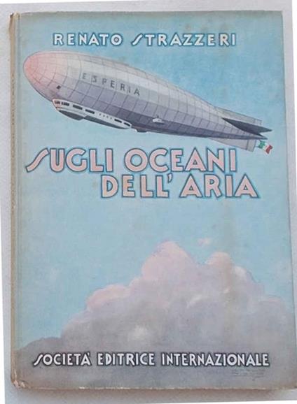 Sugli oceani dell'aria - Renato Strazzeri - copertina