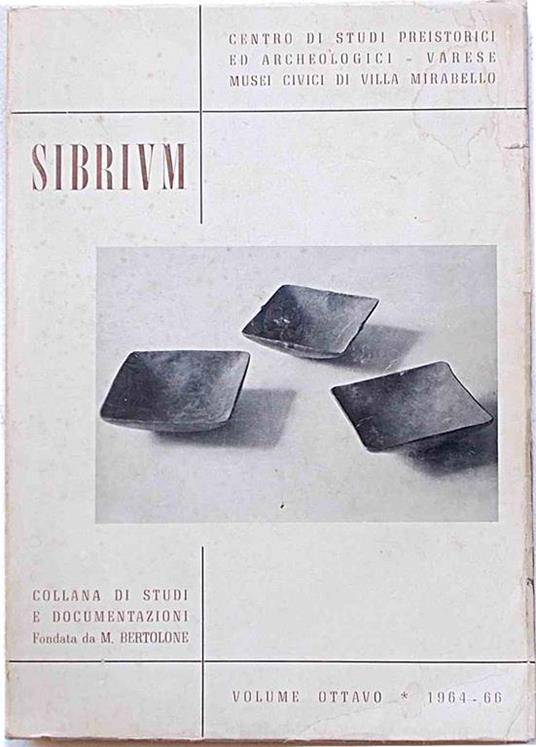 Sibrium. Volume Ottavo. 1964 - 66 - copertina