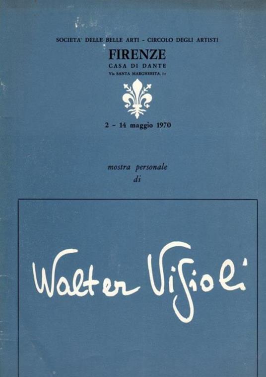 Mostra personale di Walter Vigioli - Luciano Budigna,Luigi Servolini - copertina