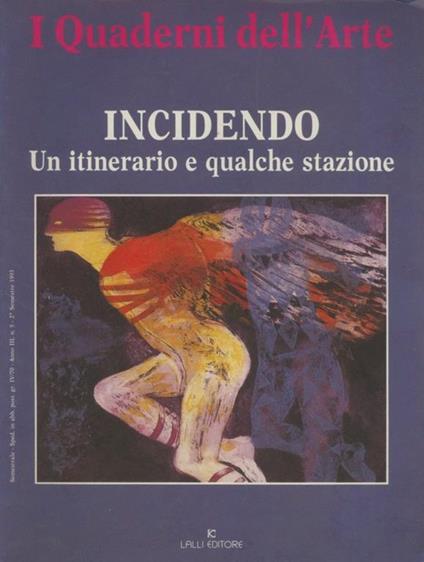 Incidendo Un itinerario e qualche stazione - Nicola Micieli - copertina