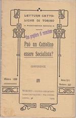 Può un cattolico essere socialista? conferenze