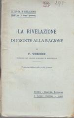 La rivelazione di fronte alla ragione