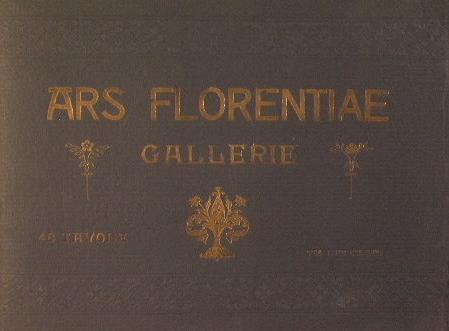 Ars Florentiae Gallerie - copertina