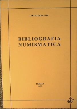 Bibliografia numismatica - Giulio Bernardi - copertina