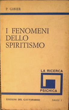 I fenomeni dello spiritismo - Paul Gibier - copertina