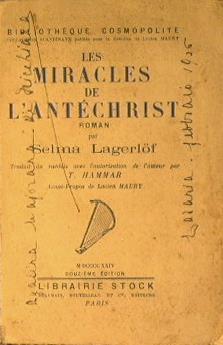 Les miracles de l'antechrist - Selma Lagerlof - copertina