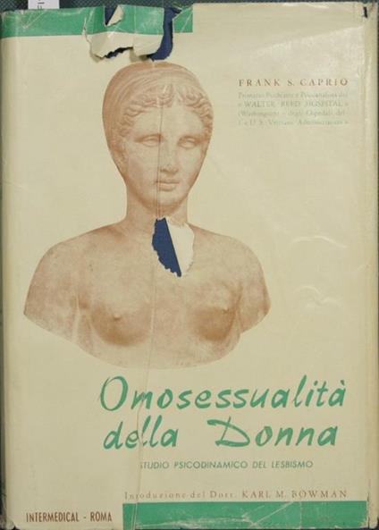 Omosessualità della donna. Studio psicodinamico del lesbismo - Frank S. Caprio - copertina