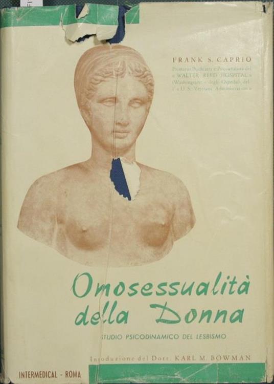 Omosessualità della donna. Studio psicodinamico del lesbismo - Frank S. Caprio - copertina