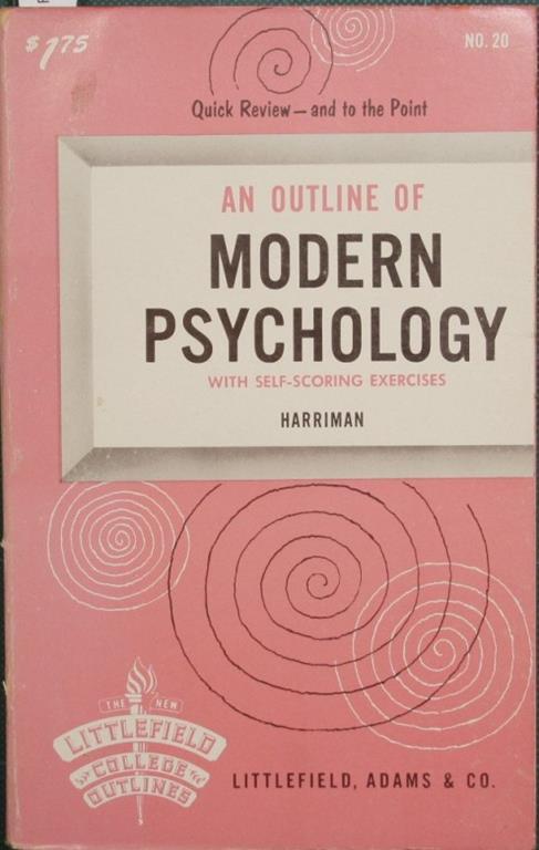 Modern psychology - Philip Lawrence Harriman - copertina