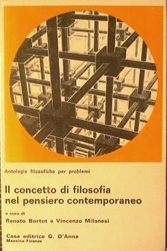 Il concetto di filosofia nel pensiero contemporaneo - copertina