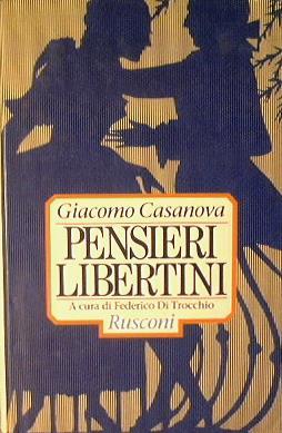 Pensieri libertini - Giacomo Casanova - copertina