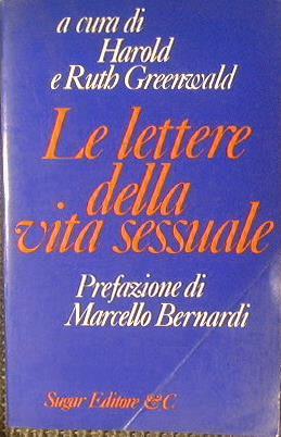 Le lettere della vita sessuale - copertina