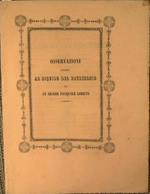 Osservazioni intorno al Liquido del Patrimonio del fu Signor Pasquale Loreto nella causa tra i signori Corrado e Giuseppa loreto Lupo contro D.Carlo Loreto Di Giorgio e Consorti. In gran Corte civile