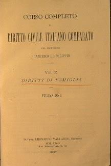 Corso completo di diritto civile italiano comparato - Francesco De Filippis - copertina