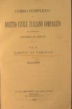 Corso completo di diritto civile italiano comparato