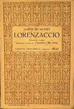 Lorenzaccio. Drame en 5 actes - Alfred de Musset - copertina