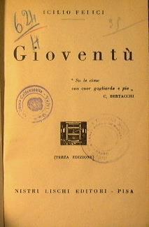 Gioventù - Icilio Felici - copertina