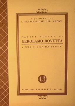 Pagine scelte di Gerolamo Rovetta - Gerolamo Rovetta - copertina