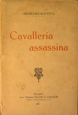 Cavalleria assassina - Gerolamo Rovetta - copertina