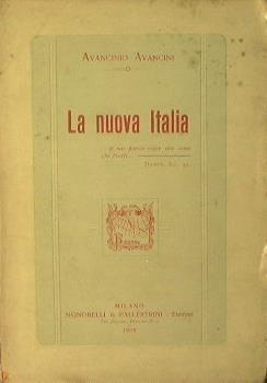 La nuova Italia - Avancinio Avancini - copertina
