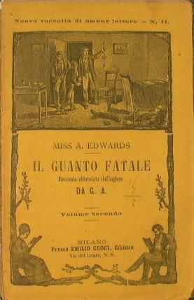 Il guanto fatale - A. Edwards - copertina