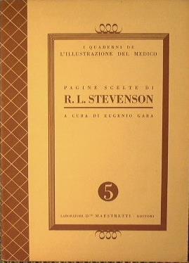 Pagine scelte di R.L. Stevenson - Eugenio Gara - copertina