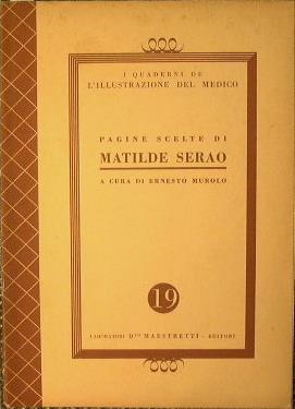 Pagine scelte di Matilde Serao - Ernesto Murolo - copertina