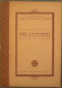 Pagine scelte di John Galsworthy - Elio Vittorini - copertina