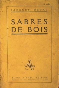 Sabres de bois - Jacques Deval - copertina