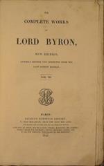 The complete works of Lord Byron (vol III)