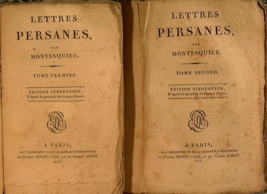 Lettres persanes par montesquieu - Charles L. de Montesquieu - copertina