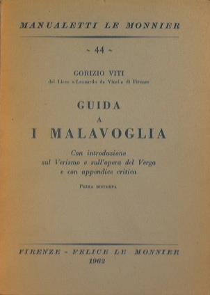 Guida ai Malavoglia - Gorizio Viti - copertina