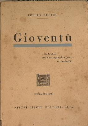 Gioventù - Icilio Felici - copertina