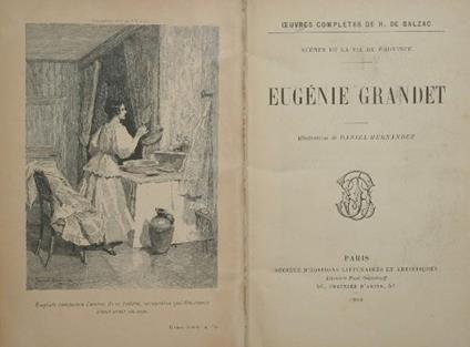 Eugénie Grandet - Honoré de Balzac - copertina