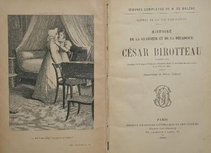 Histoire de la grandeur et de la décadence de César Birotteau. Parfumeur. Chevalier de la Légion d'honneur, Adjoint au Maire du deuxiéme arrondissement de la Ville de Paris - Honoré de Balzac - copertina